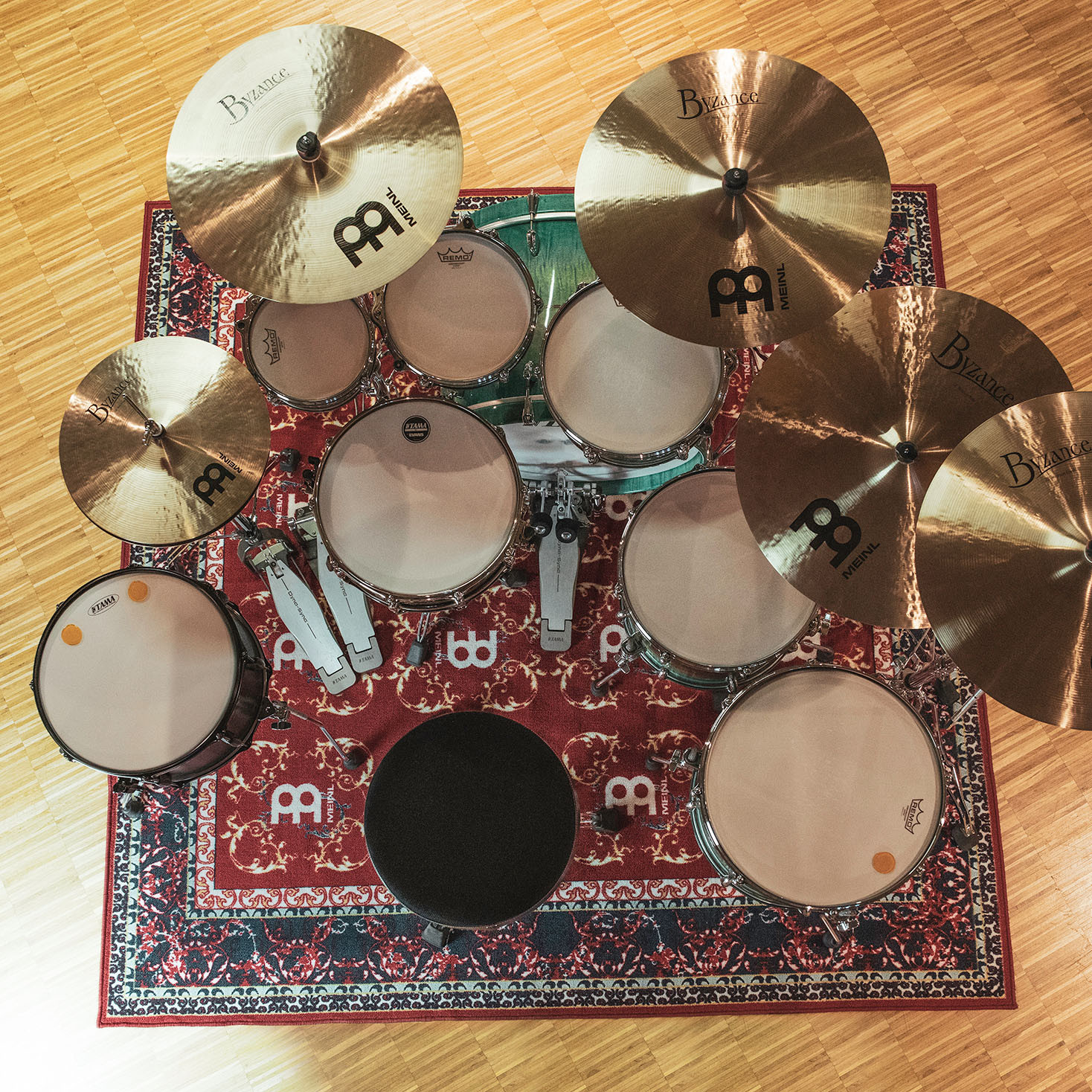 MEINL Cymbals Drum Rug - Oriental 200 x 200 cm (MDRL-OR)