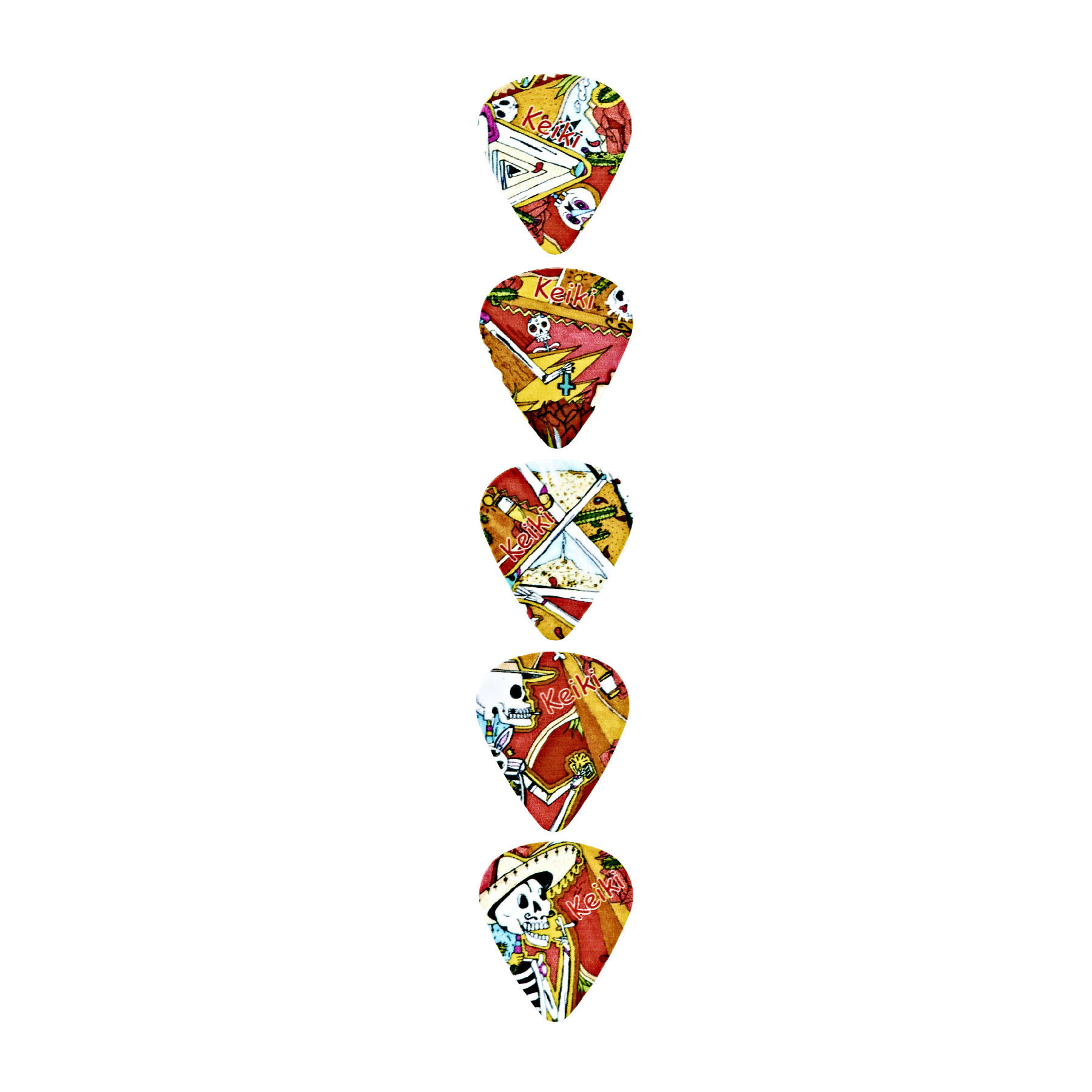 KEIKI Designer Picks "El Muerto" - 25 teilig (KPEM-25RF)