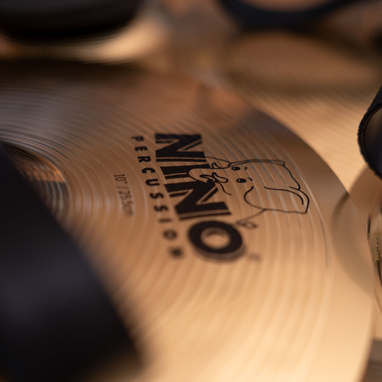 NINO Percussion Cymbal MS63 Messing - 10" (NINO-BR25)