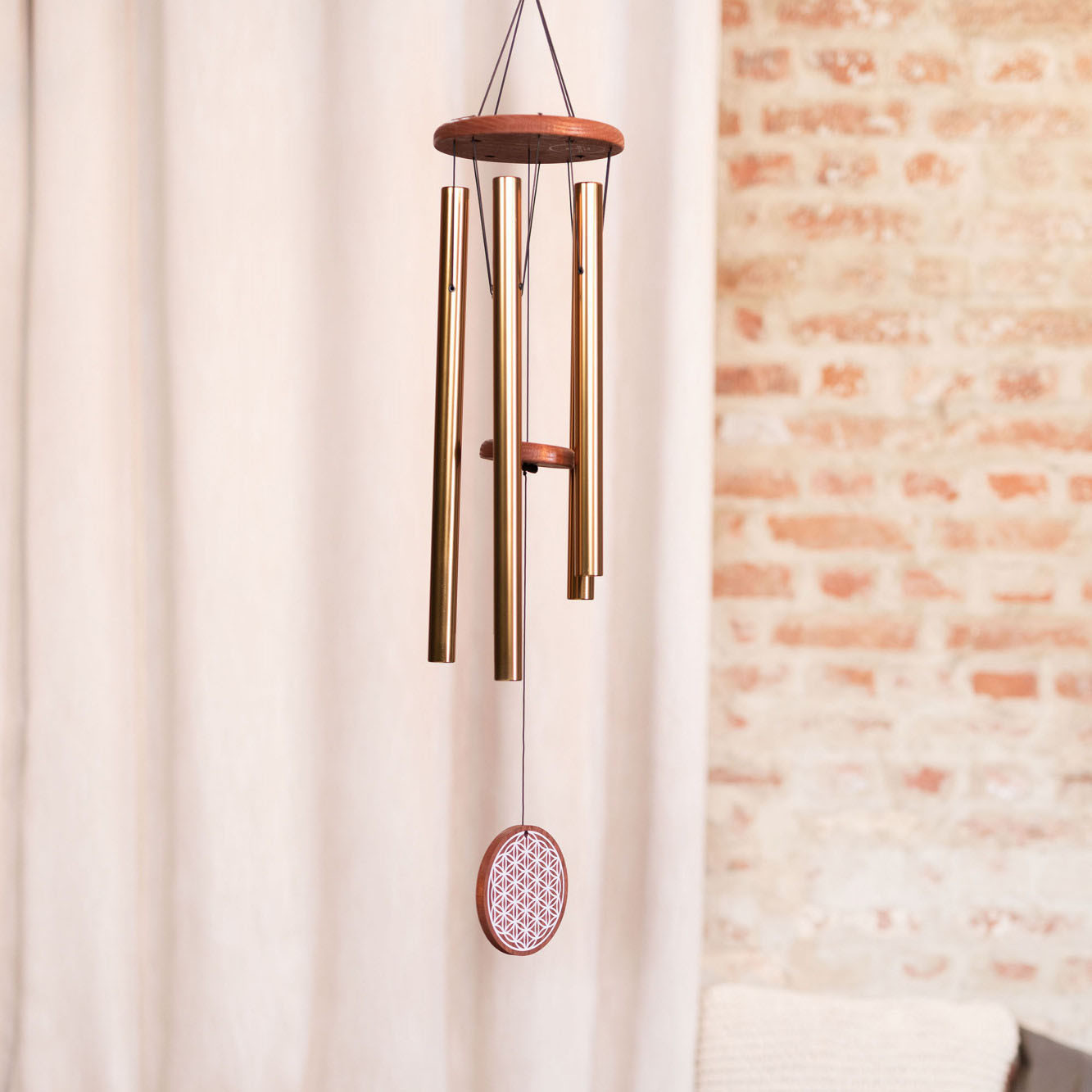 Meinl Sonic Energy Flower of Life Meditation Chime 36"/90 cm - 432 Hz - Bronze (FOLMC36B)