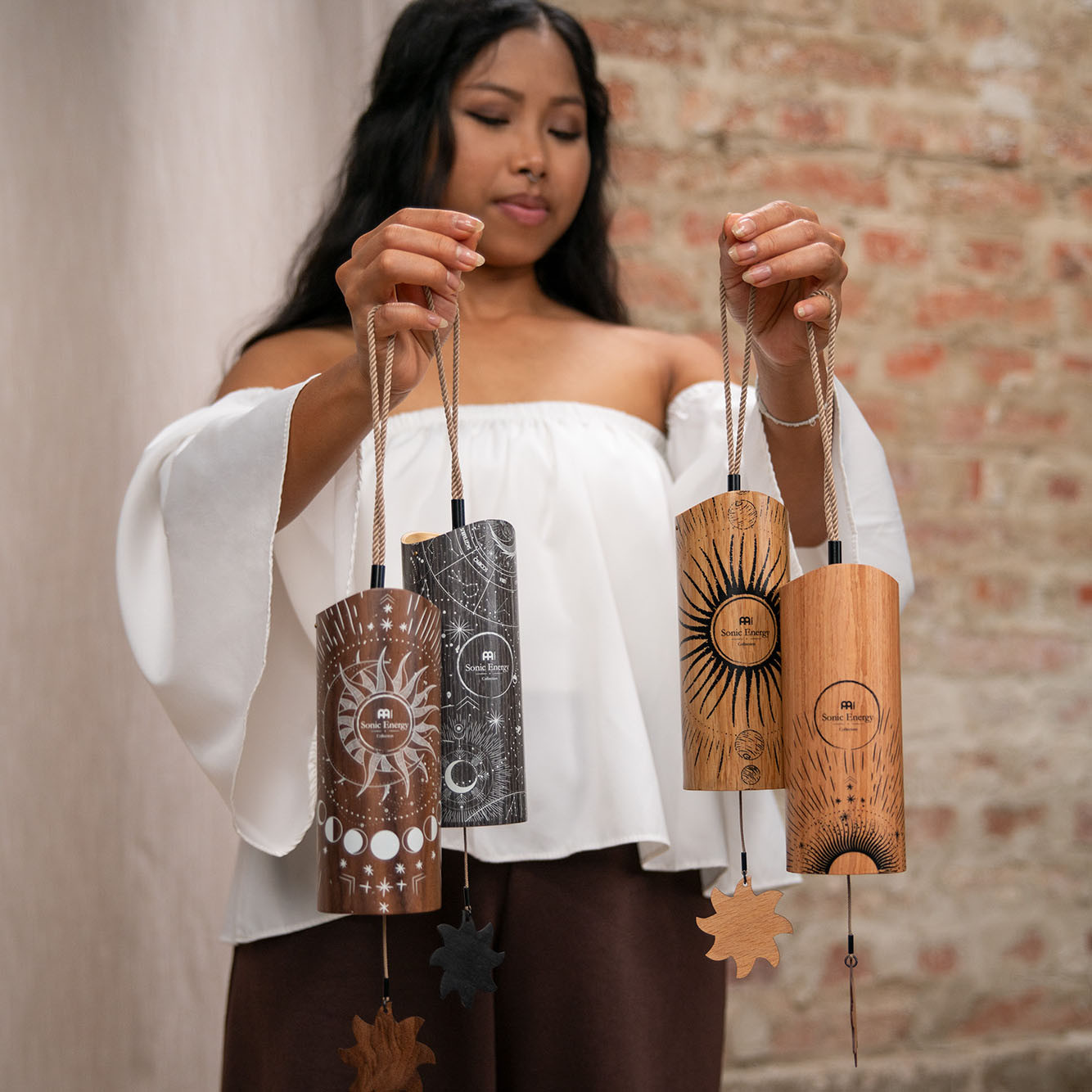 Meinl Sonic Energy Cosmic Bamboo Chime Set - 4 pcs, incl. Bag (CBCSET)