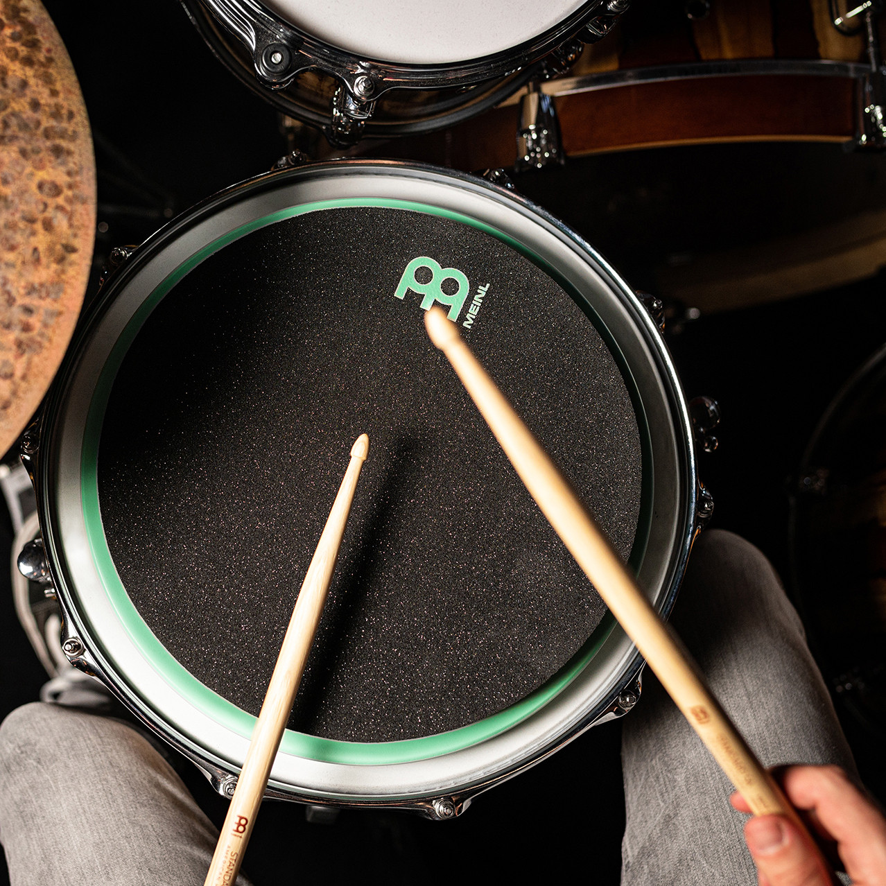 MEINL Cymbals Marshmallow Practice Pad - Sea Foam 12"
 (MMP12SF)