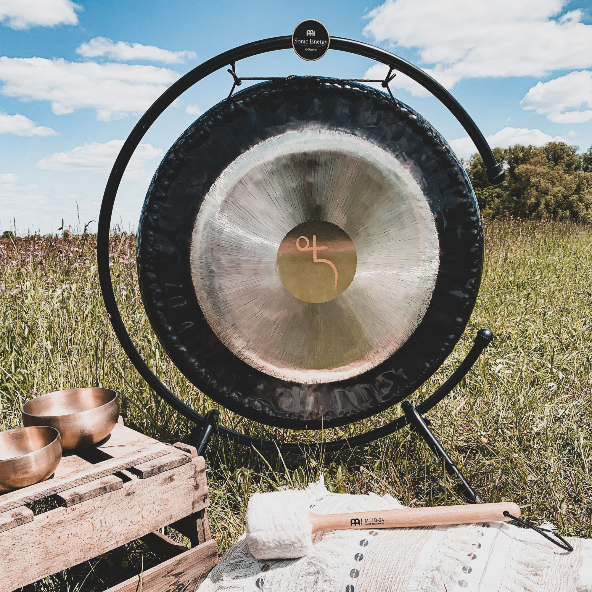 Meinl Sonic Energy planetarisch gestimmter Gong - 28" (71cm) - Sedna - 181.60 Hz (G28-SE)