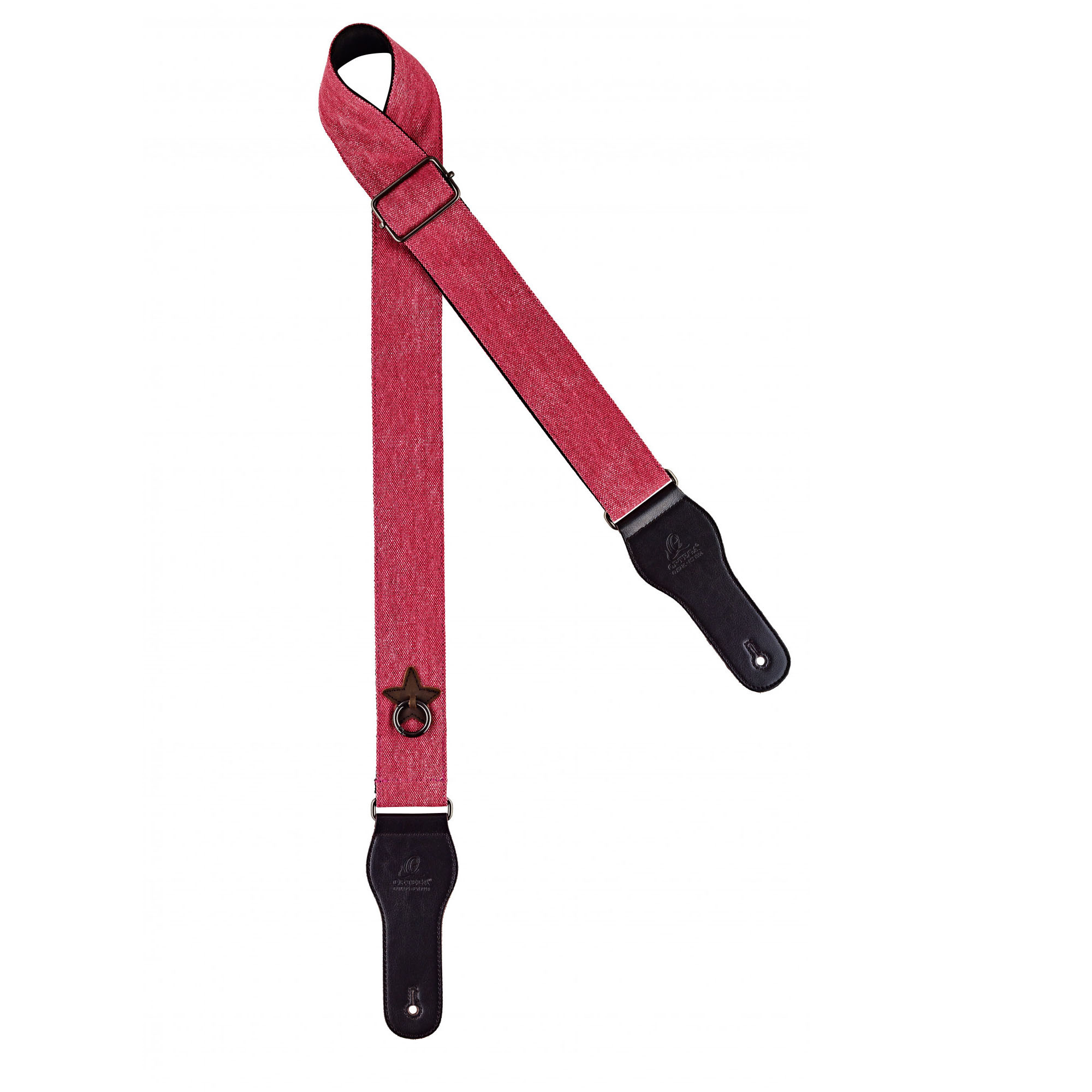 ORTEGA Highland Series Baumwollgitarrengurt - Faded Pink (OCS-100)