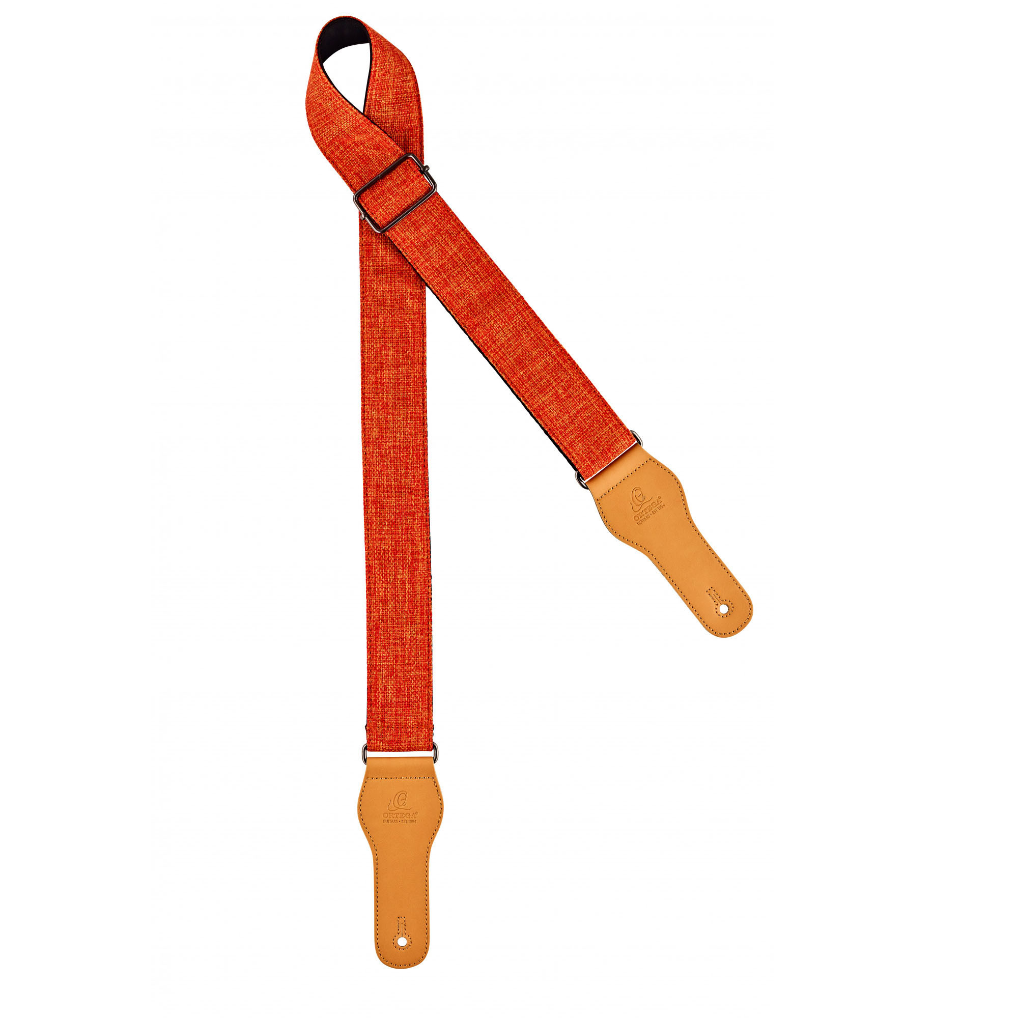 ORTEGA Casual Series Baumwollgitarrengurt - Orange (OCS-260)