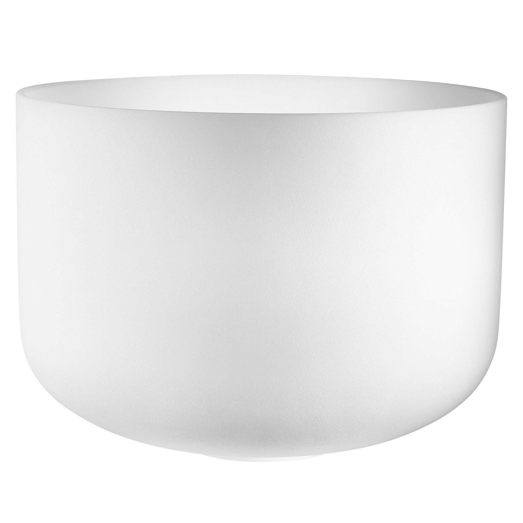 Meinl Sonic Energy 16" white-frosted Crystal Singing Bowl C3, 440 Hz, Wurzelchakra  (CSBM16C3)