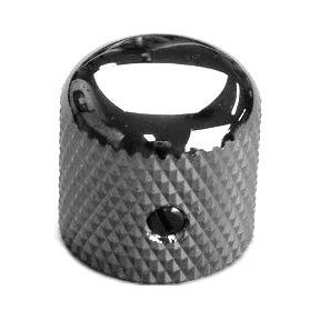 IBANEZ metal control knob - cosmo black with screw (4KB1J1K)