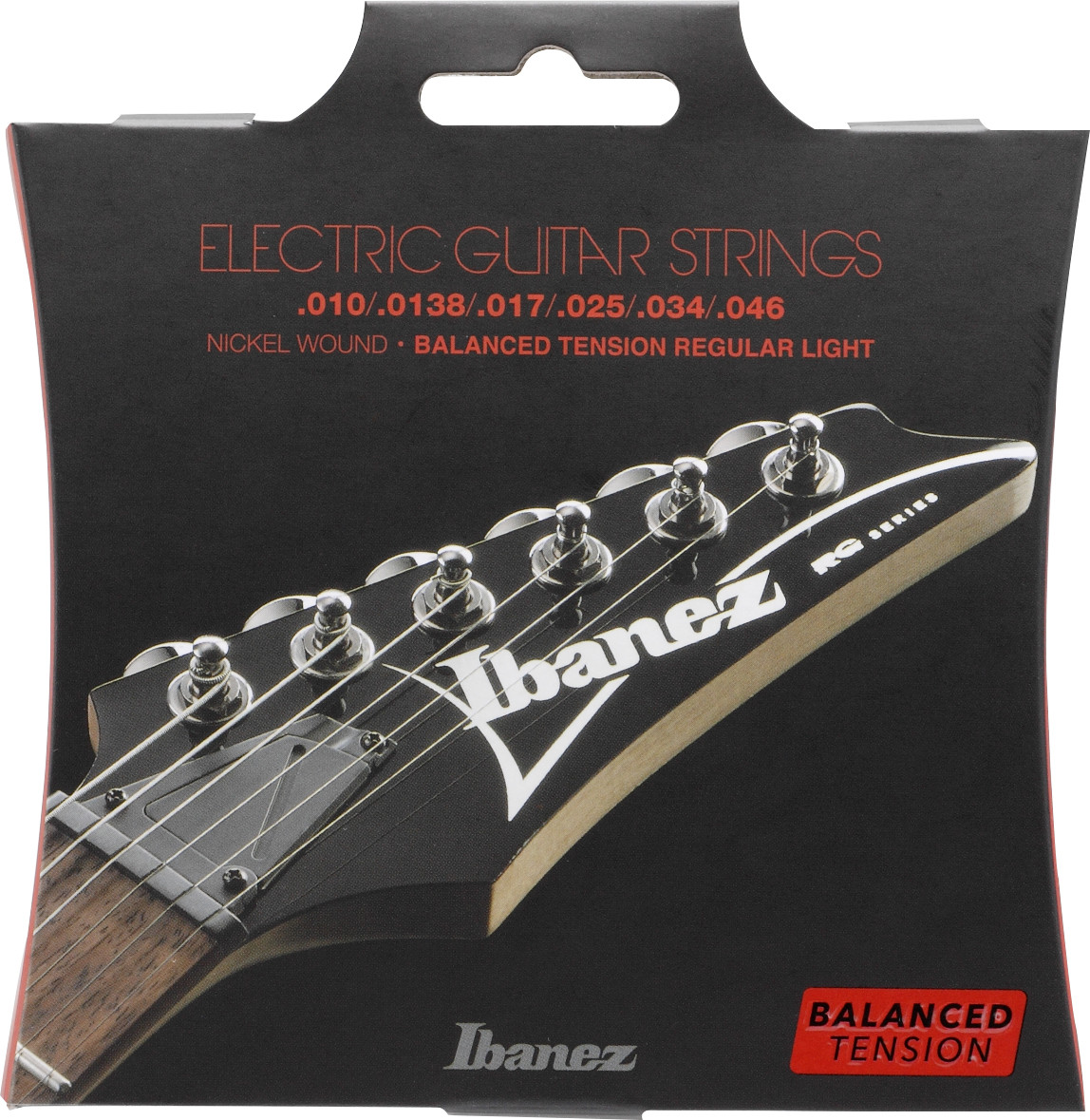 IBANEZ Saiten Set für 6 String E-Guitar - Balanced Regular Light (IEGS61BT)