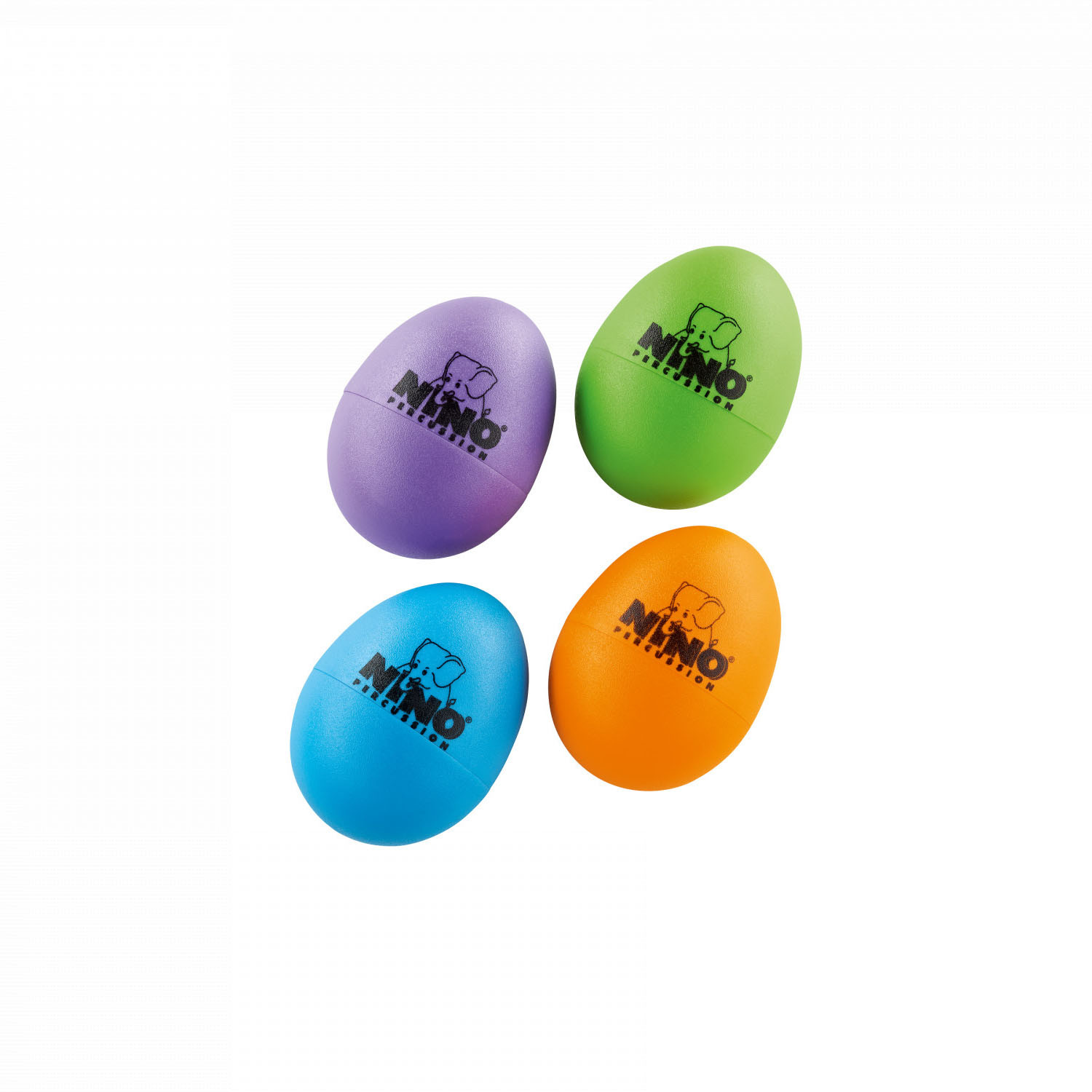 NINO Percussion Egg Shaker Assortment - 4 pcs (NINOSET540-2)