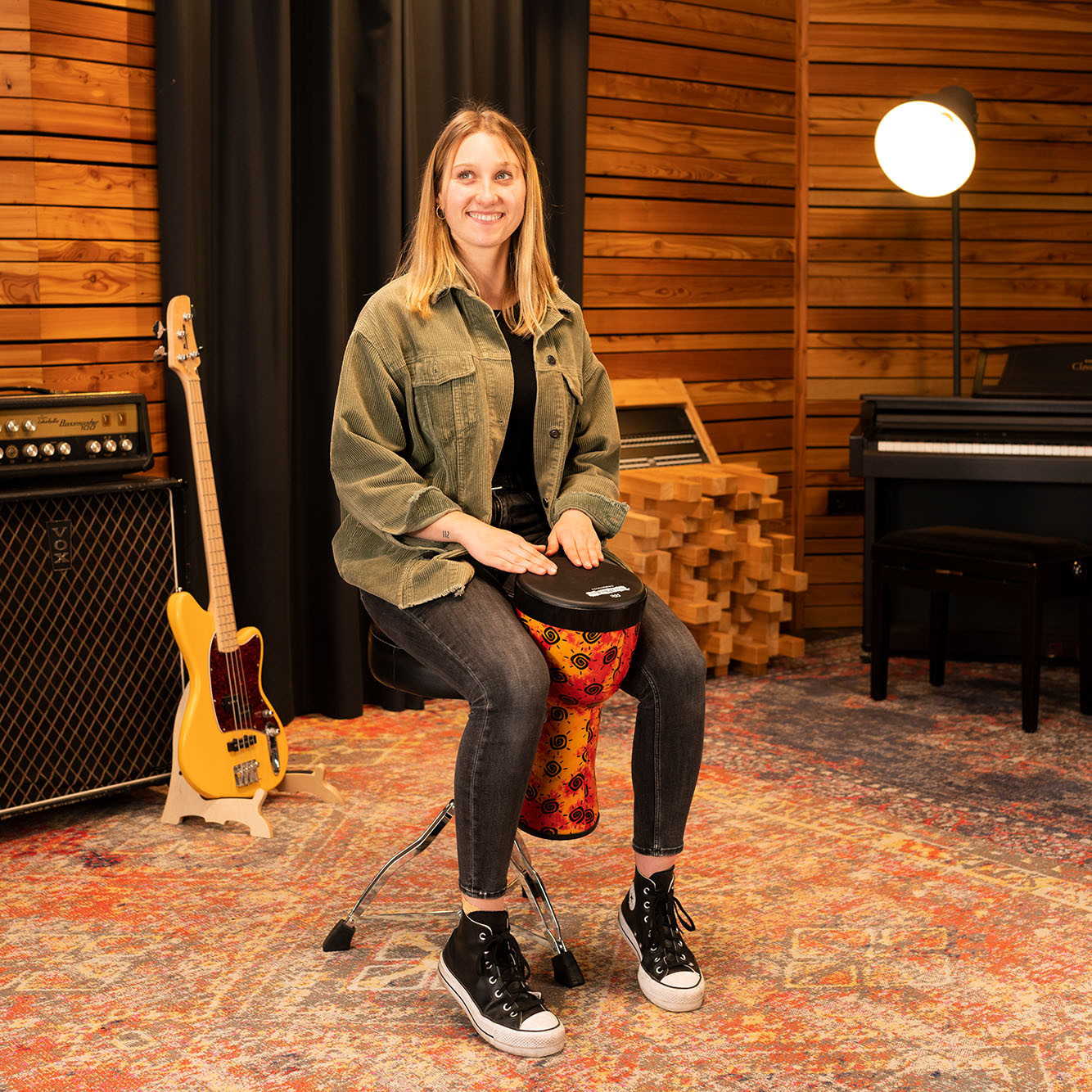 MEINL Drum Circle Djembes Series Pop Off Djembe - 8" (VR-SDJPO8-NH)