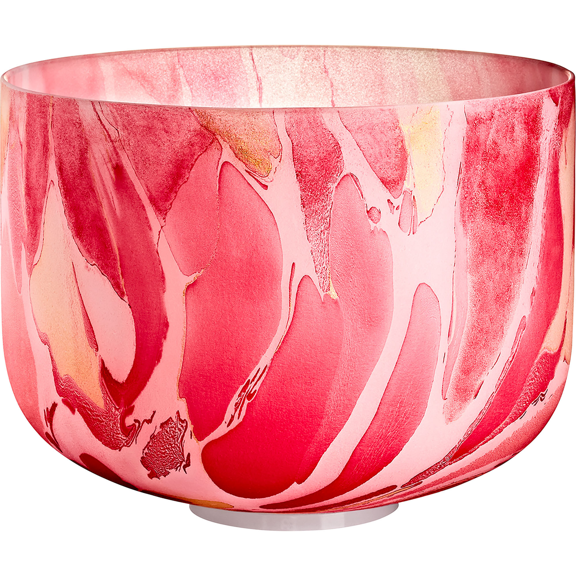 Meinl Sonic Energy 10" Marble Crystal Singing Bowl C4, Red, 432 Hz, Root Chakra (MCSB10C)