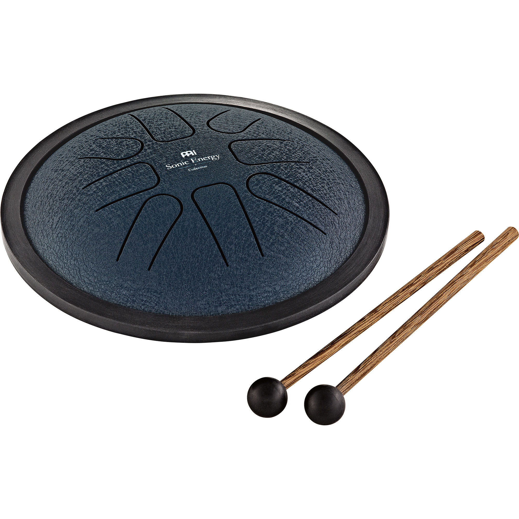 Meinl Sonic Energy 7" Small Steel Tongue Drum, G Moll, 8 Töne, 440 Hz, Marineblau (SSTD2NB)