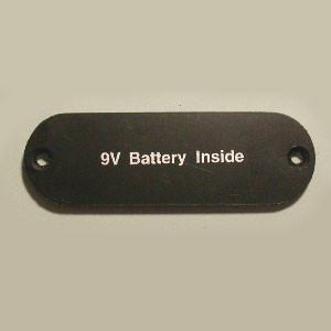 IBANEZ Batterieabdeckung - für MTM1/RGR08LTD/RGT6EXFX/RGT6EX (4PT1CRG5)