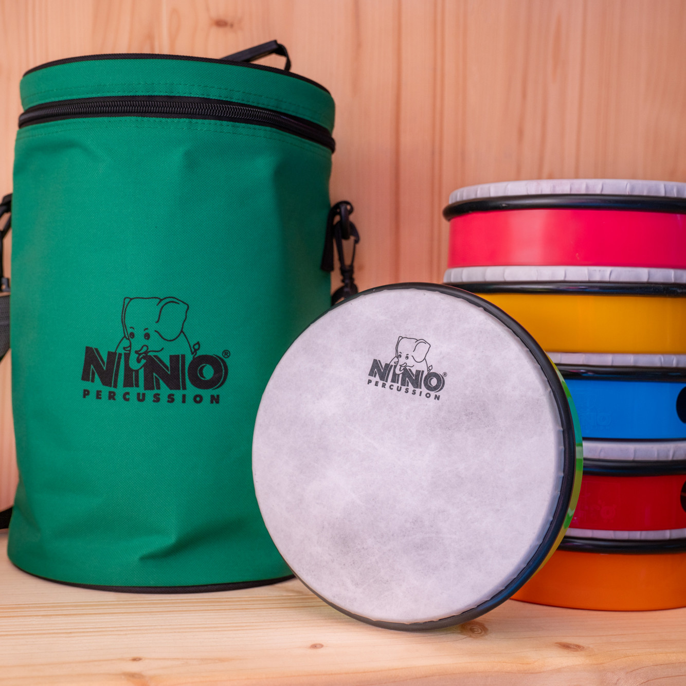 NINO Percussion 8" Hand Drum Set (NINOSET45)
