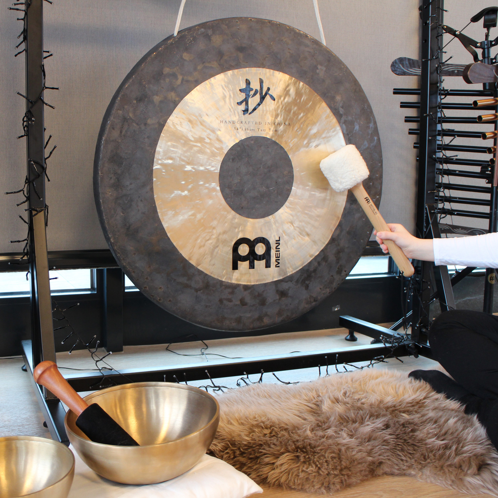 Meinl Sonic Energy Tam Tam Schlägel - +/- 800g (1lb 12.2oz) für 40"/101cm (MTTB-40)