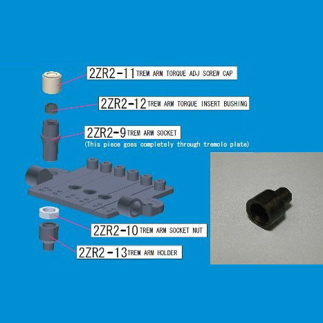 IBANEZ arm holder - for ZR tremolo (2ZR2-13)
