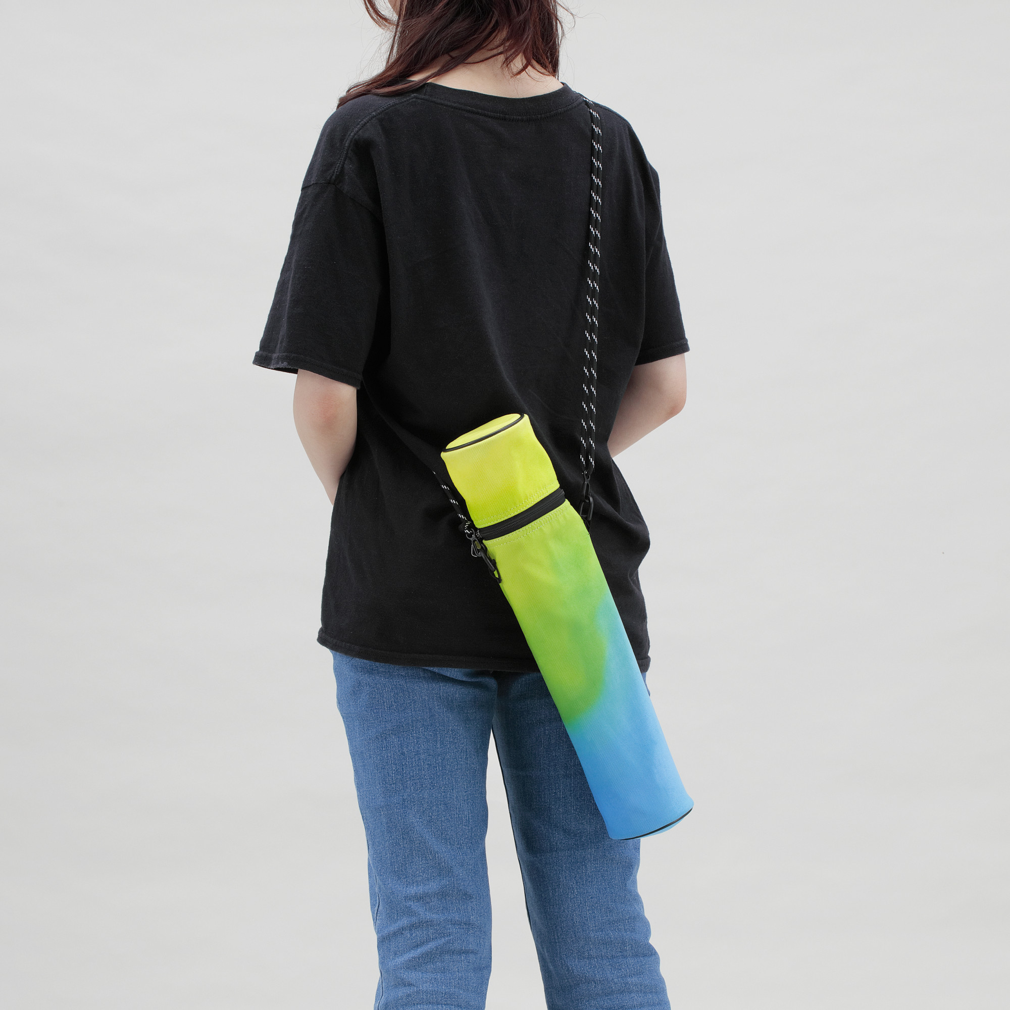 TAMA Vivid Collection Stick Bag - Yellow x Blue (TVSB12YB)