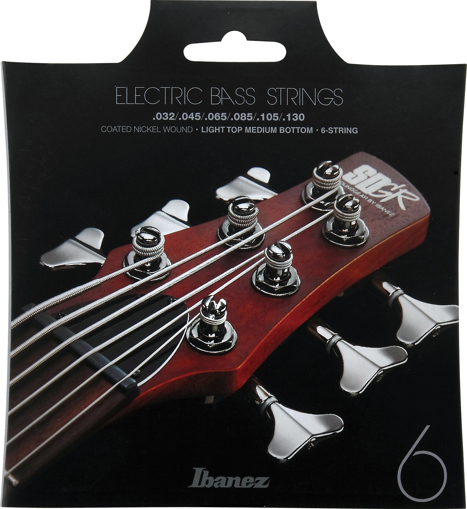 IBANEZ String Set for 6 String Bass - Light Top Medium Bottom (IEBS6C)