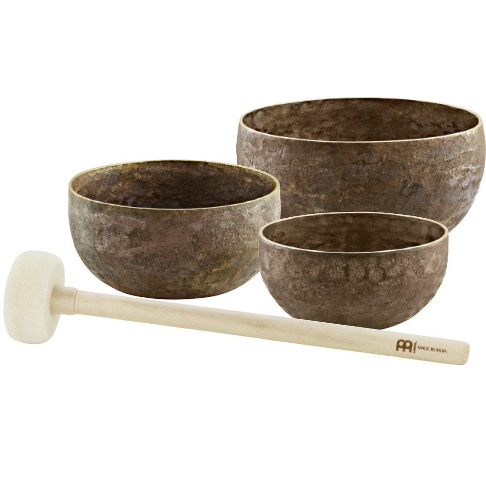 Meinl Sonic Energy 3-teiliges Origin Series Singing Bowl Set - 600/700/900g (SB-O-2200)