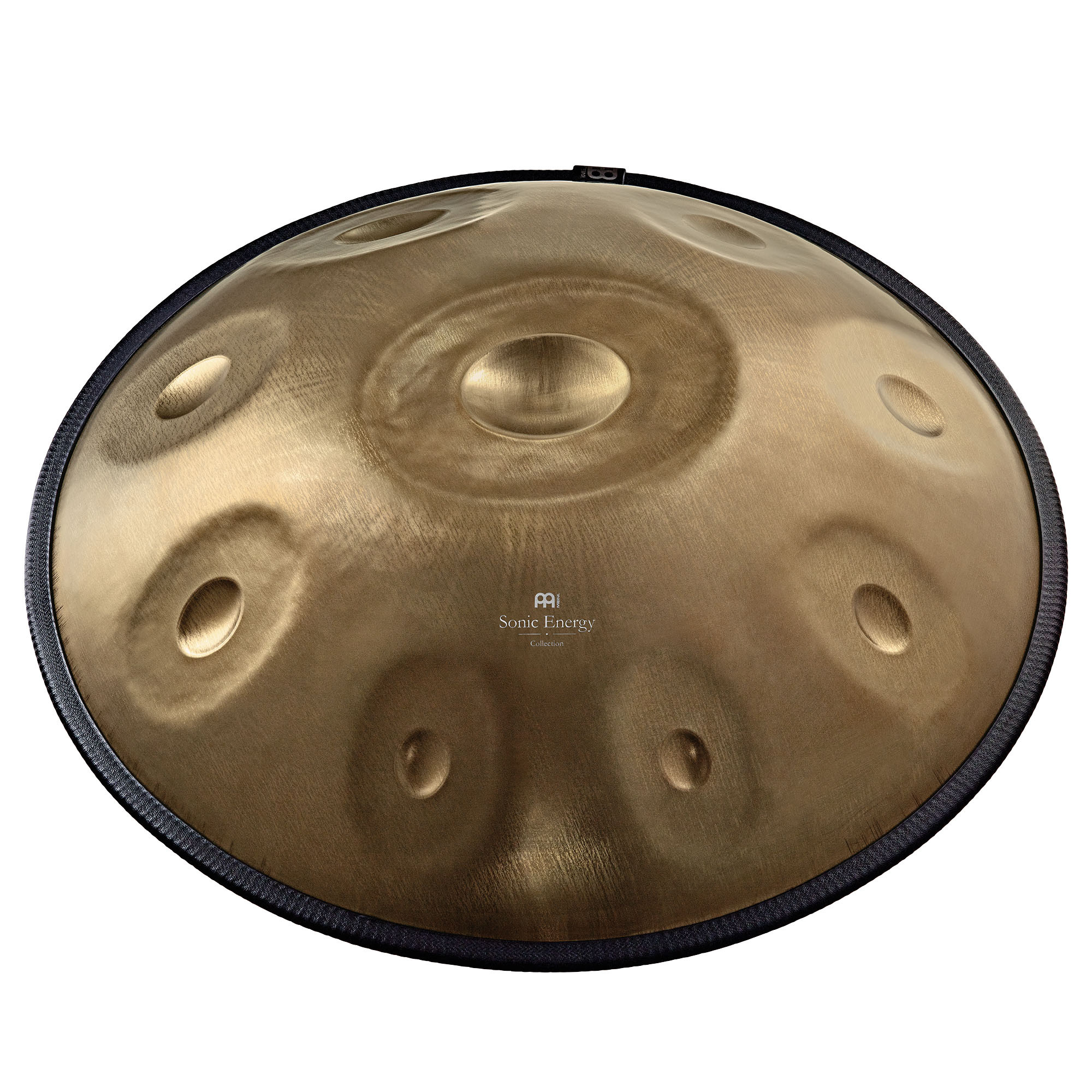 Meinl Sonic Energy Sensory Handpan Edelstahl C# Moll 9 Töne 432 Hz - Vintage Gold (HPSTL92)