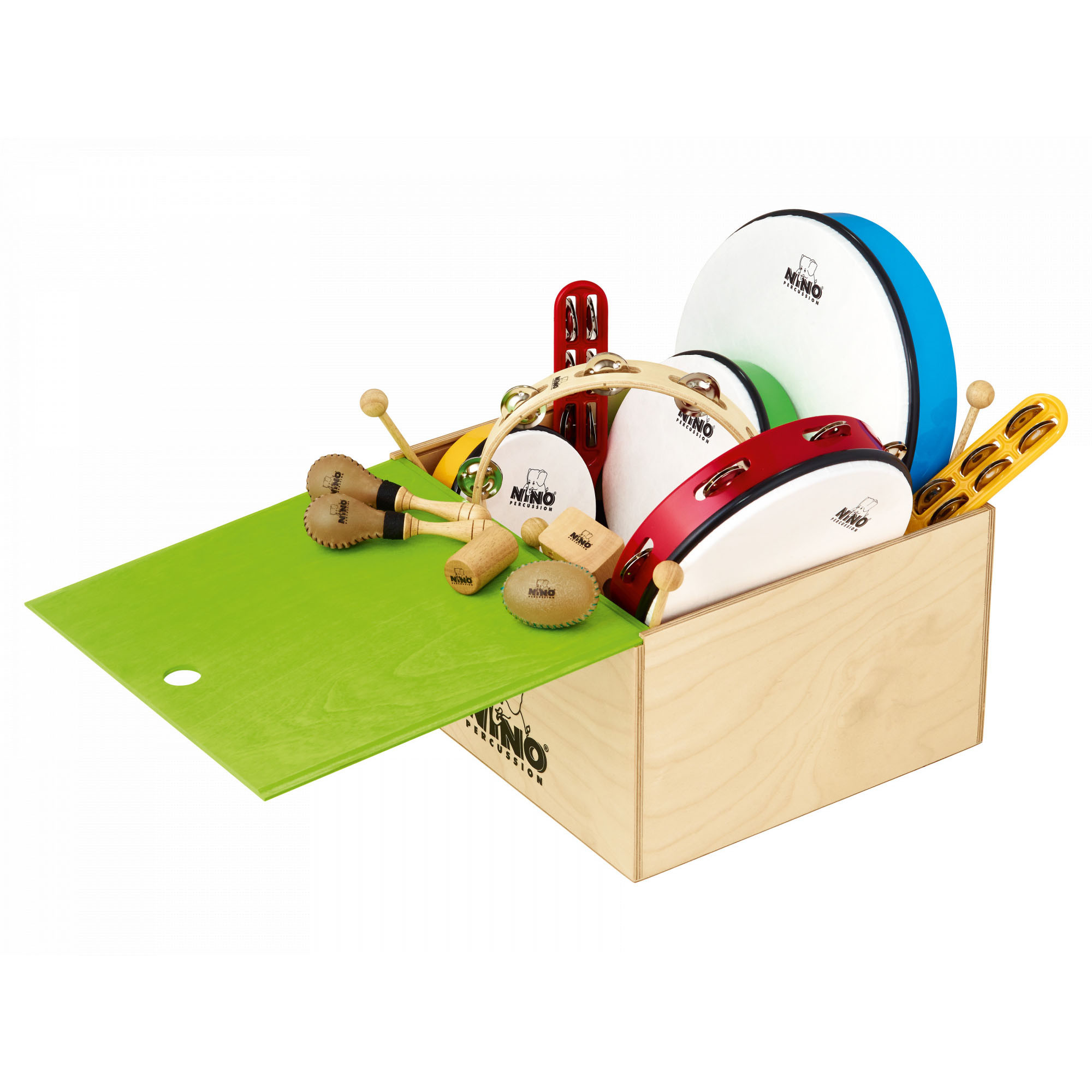 NINO Percussion Rhythmussortiment - 12 teilig (NINOSET012-WB)