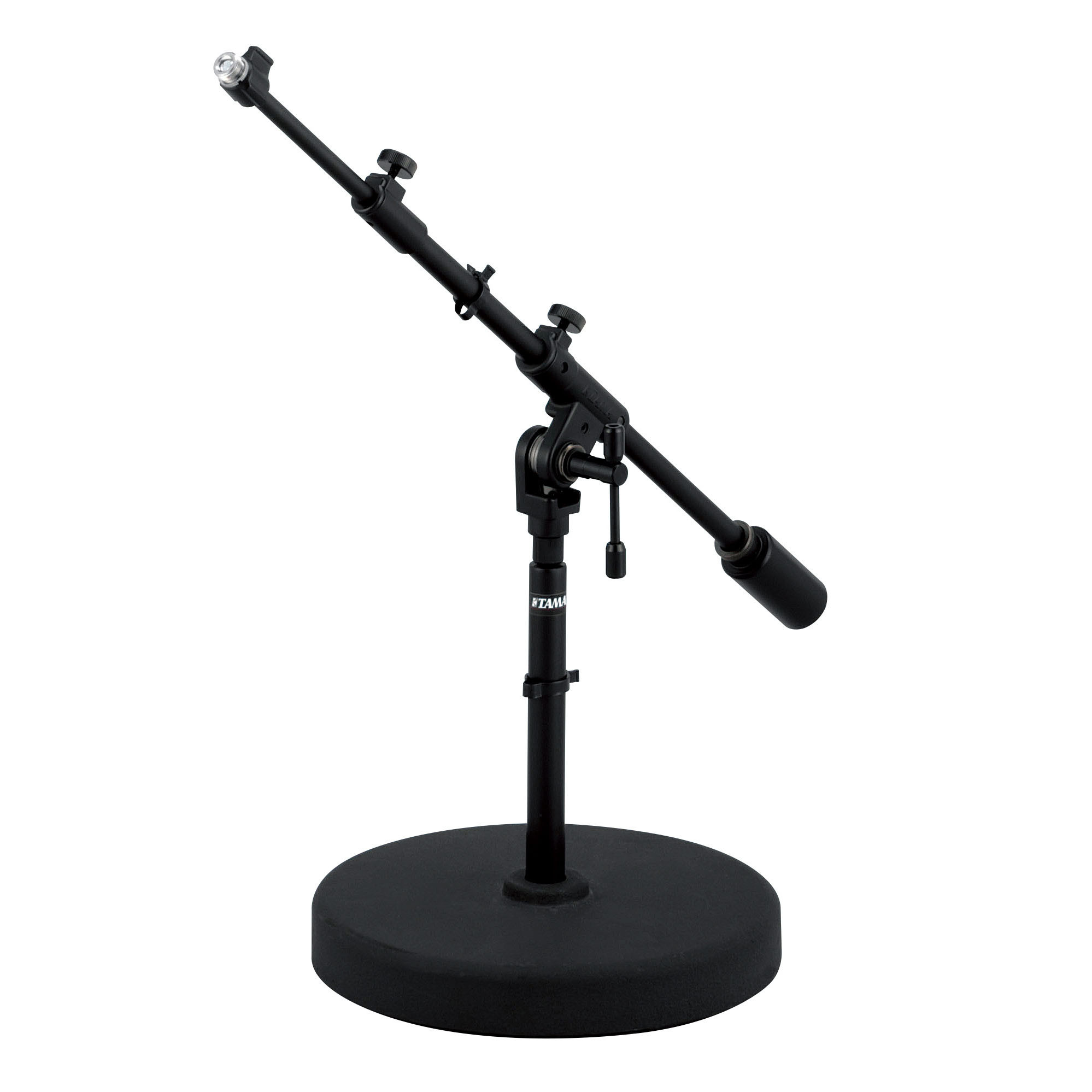 TAMA Iron Works Studio Series Galgen Mikrofonstativ Extra Low Profile - runder Sockel (MS736RELBK)