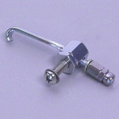 IBANEZ Banjo tension hook with Lug and Nut - Chrome, B50 (5AHK01N)