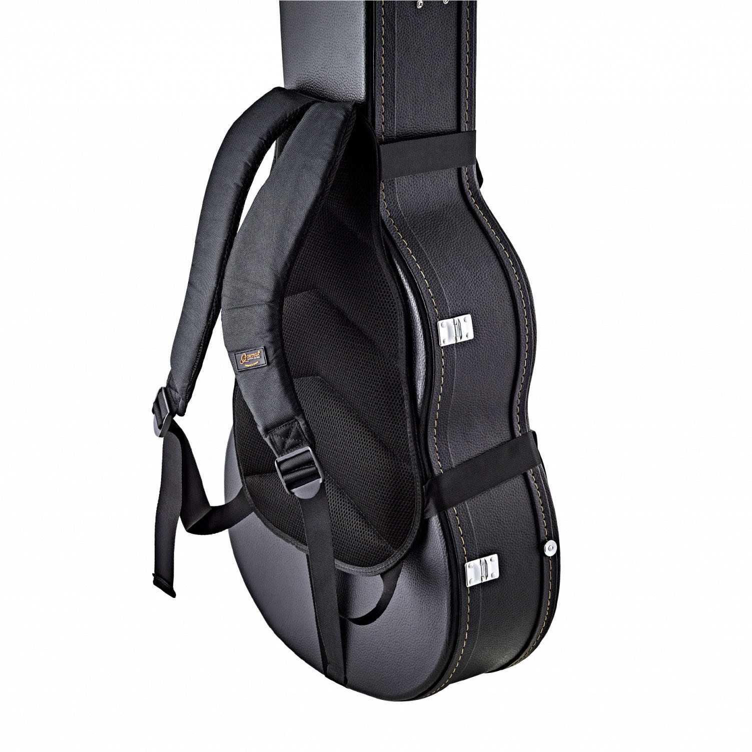 ORTEGA DeLuxe Back Pack Strap - Black (OBPS-DLX)