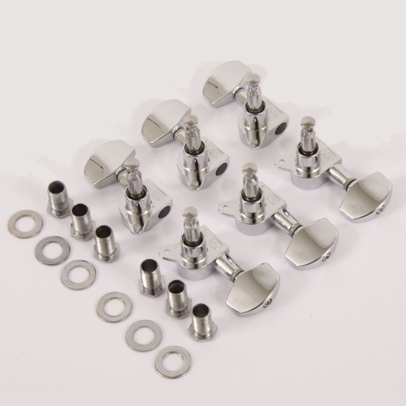 IBANEZ Akustikgitarre Mechanik Set 3 x links/3 x rechts - chrom - Auslaufmodell nur noch Lagerware; Substitut 2MG0006L/2MG0006R-CH (5AMH15E)