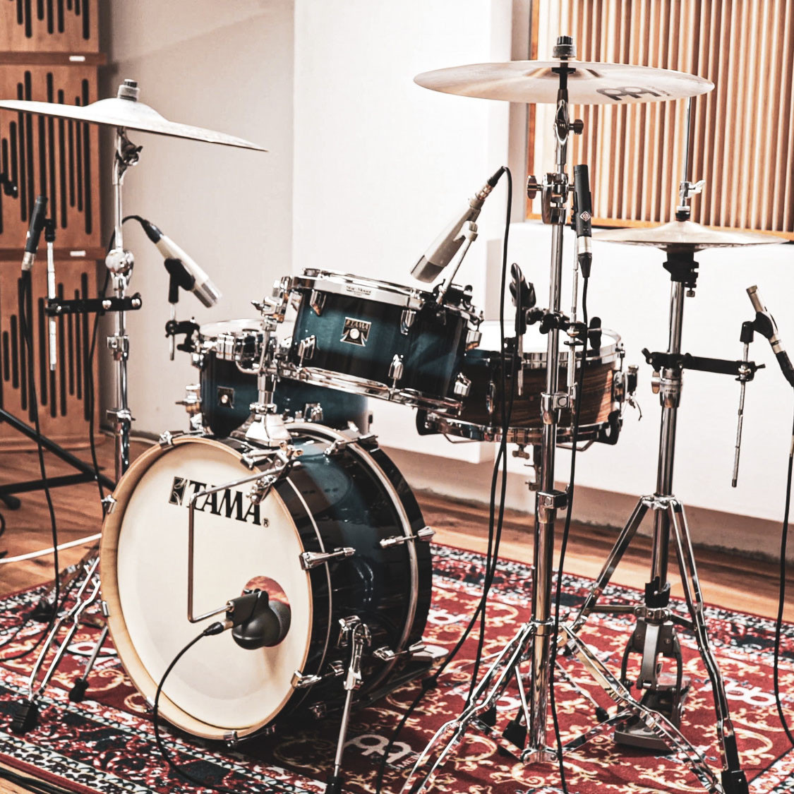 MEINL Percussion Microphone Clamp Drum Set - Bundle (MPMDS)