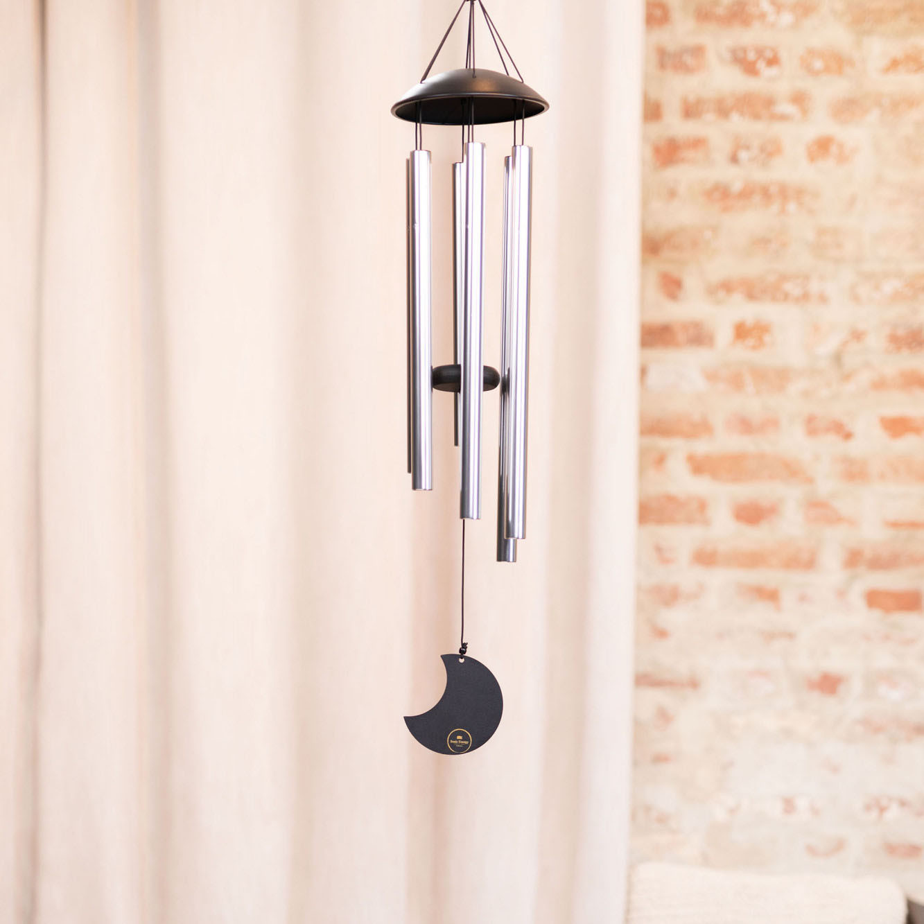 Meinl Sonic Energy Moon Meditation Chime 32"/80 cm - 432 Hz - Round Arch/Silver (MMC32S)