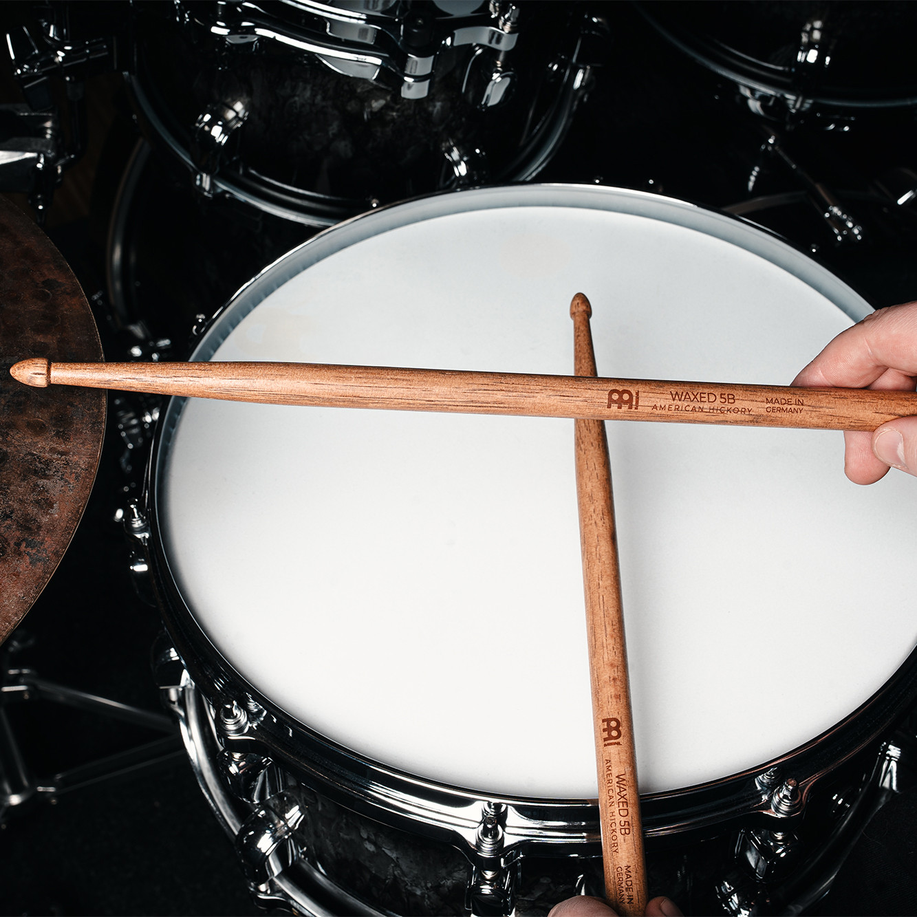 MEINL Stick & Brush - Waxed 5B Drumstick (SB702)