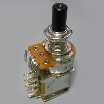 IBANEZ Potentiometer 500K-A - push-pull (3VR1C500AS)