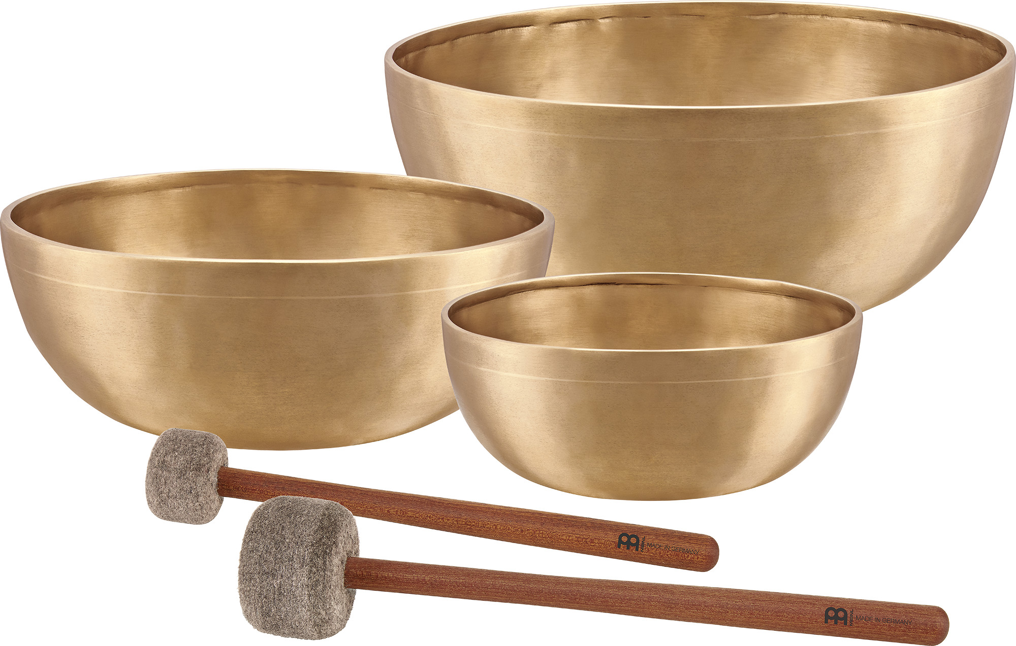 Meinl Sonic Energy 3-teiliges Energy Therapy Series Singing Bowl Set - 1000/1400/2200g (SB-E-4600)