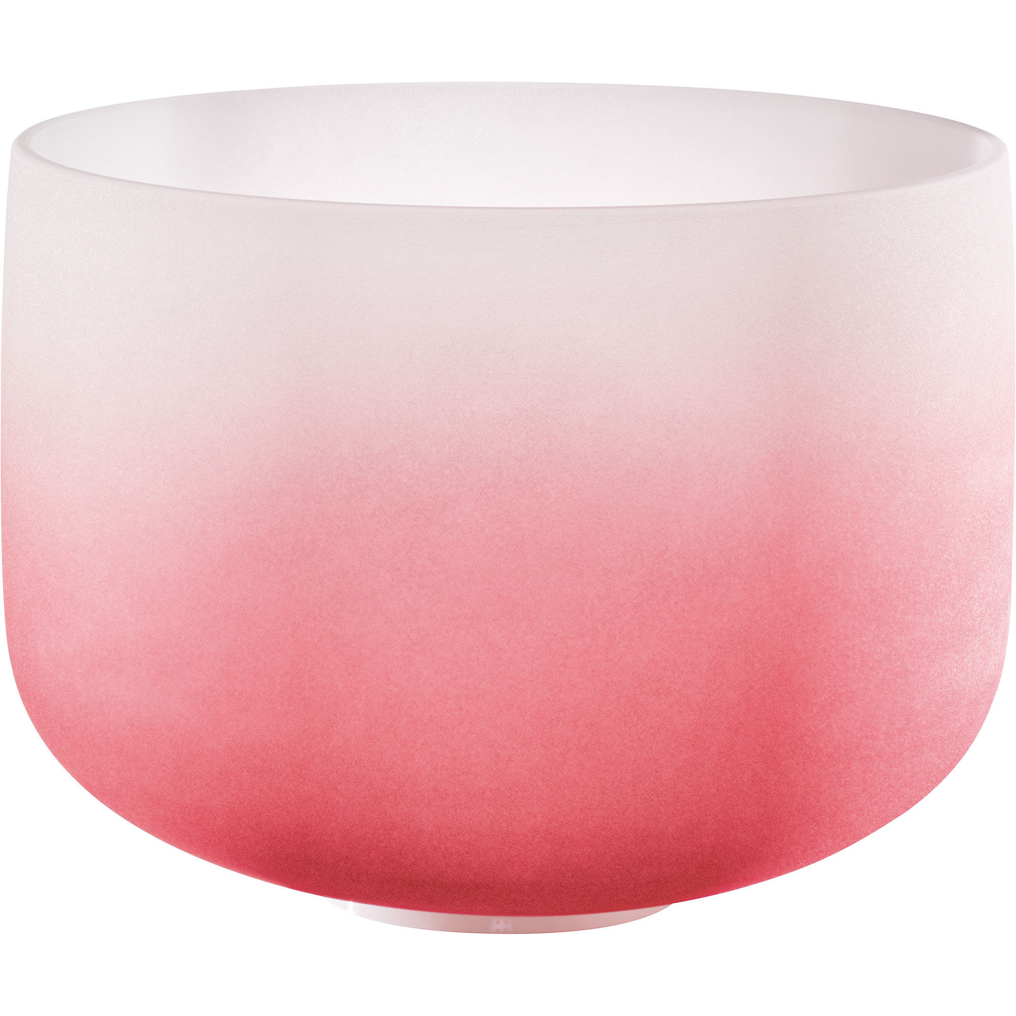 Meinl Sonic Energy 14" color-frosted Crystal Singing Bowl C4, Rot, 440 Hz, Wurzelchakra (CSBC14C)