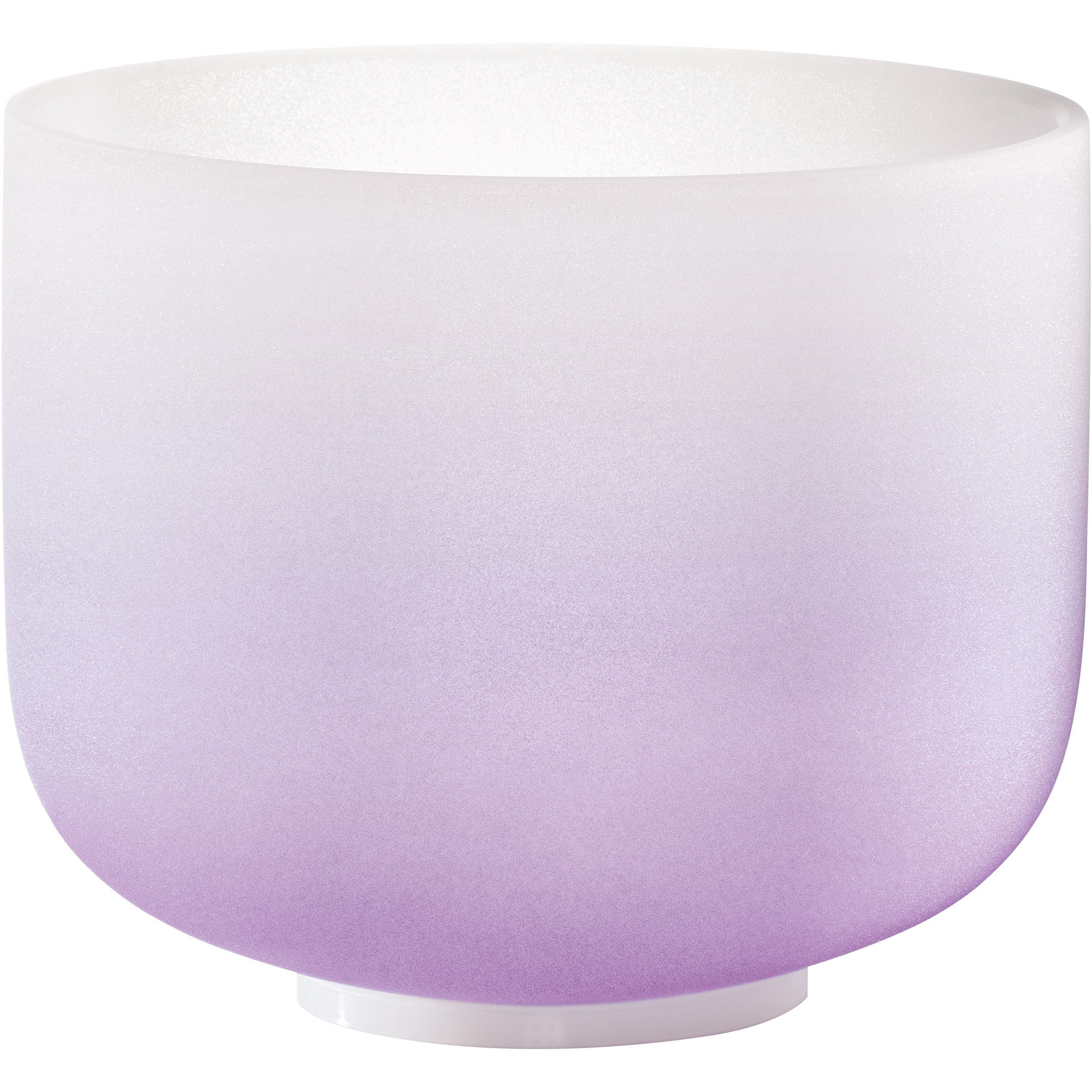 Meinl Sonic Energy 8" color-frosted Crystal Singing Bowl H4, Violett, 440 Hz, Kronenchakra (CSBC8B)