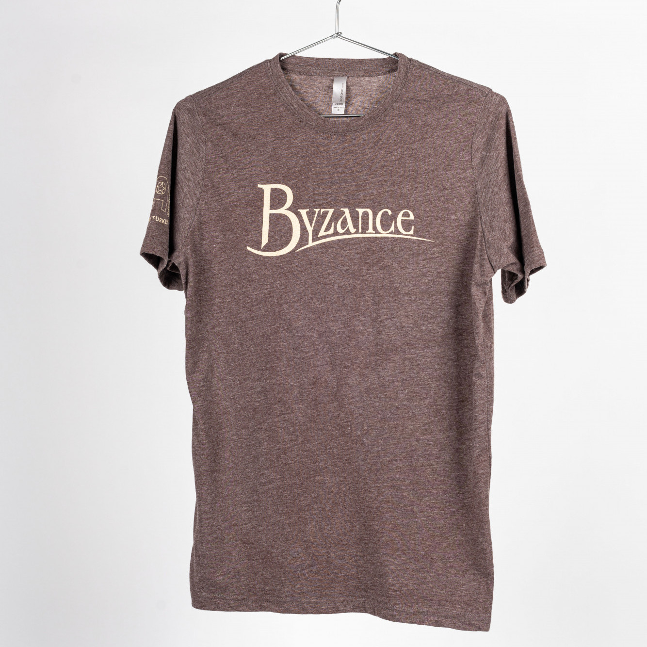 MEINL t-shirt espresso - with Byzance logo (S75-S)