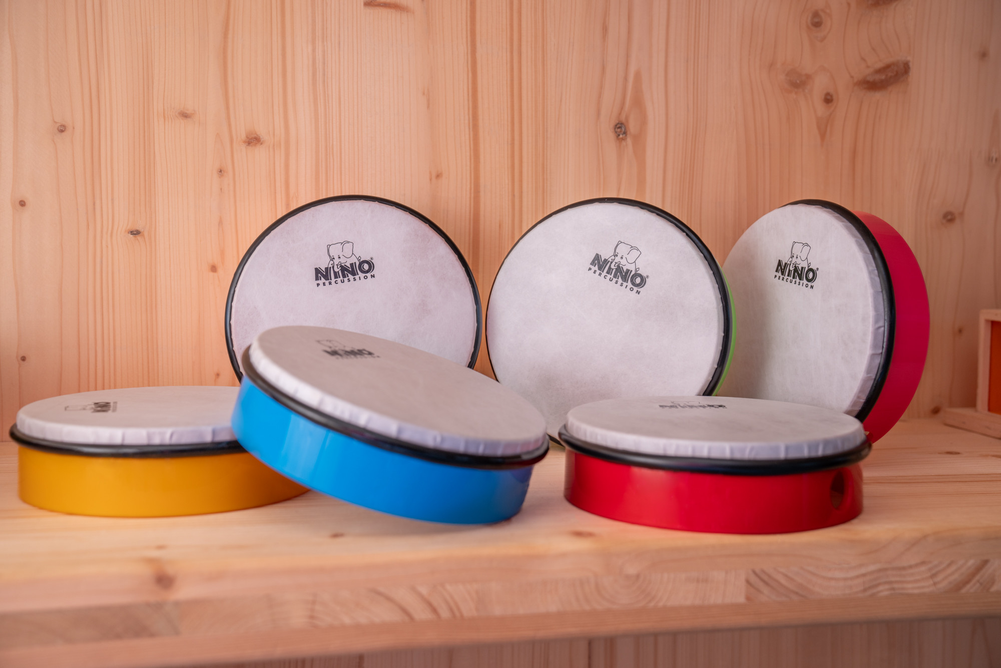 NINO Percussion 8" Hand Drum Set (NINOSET45)