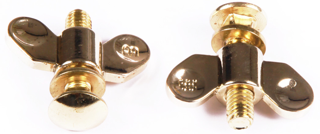 MEINL Percussion - Schraubenset komplett für Steely-II Ständer gold (STAND-24)