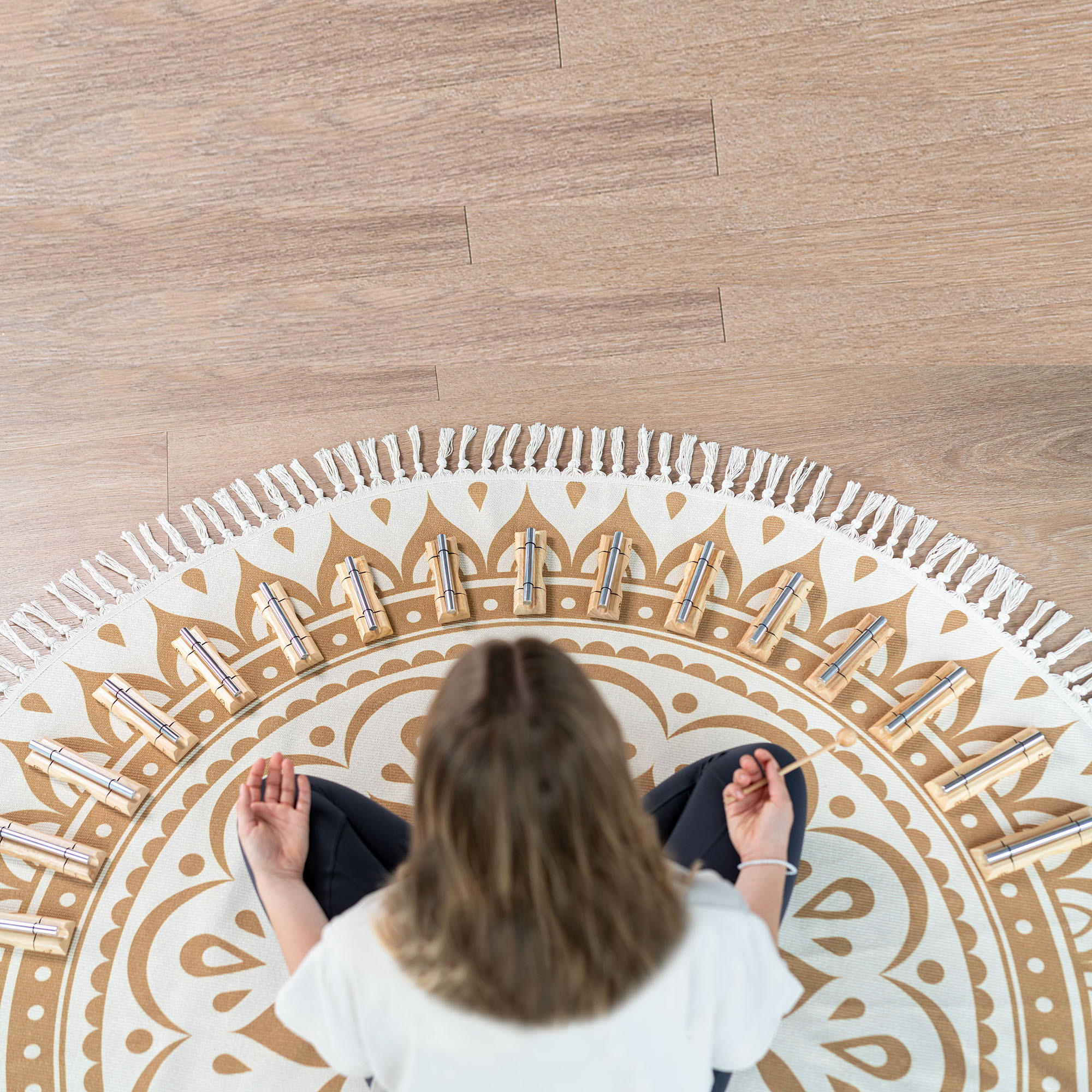 MEINL Sonic Energy Planetary Tuned Energy Chimes Set - 16 pcs (EC-SET-16)