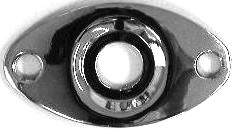 IBANEZ Buchsenblech (oval) - für ausgewählte RG modelle cosmo black (4PT1CJP2K)