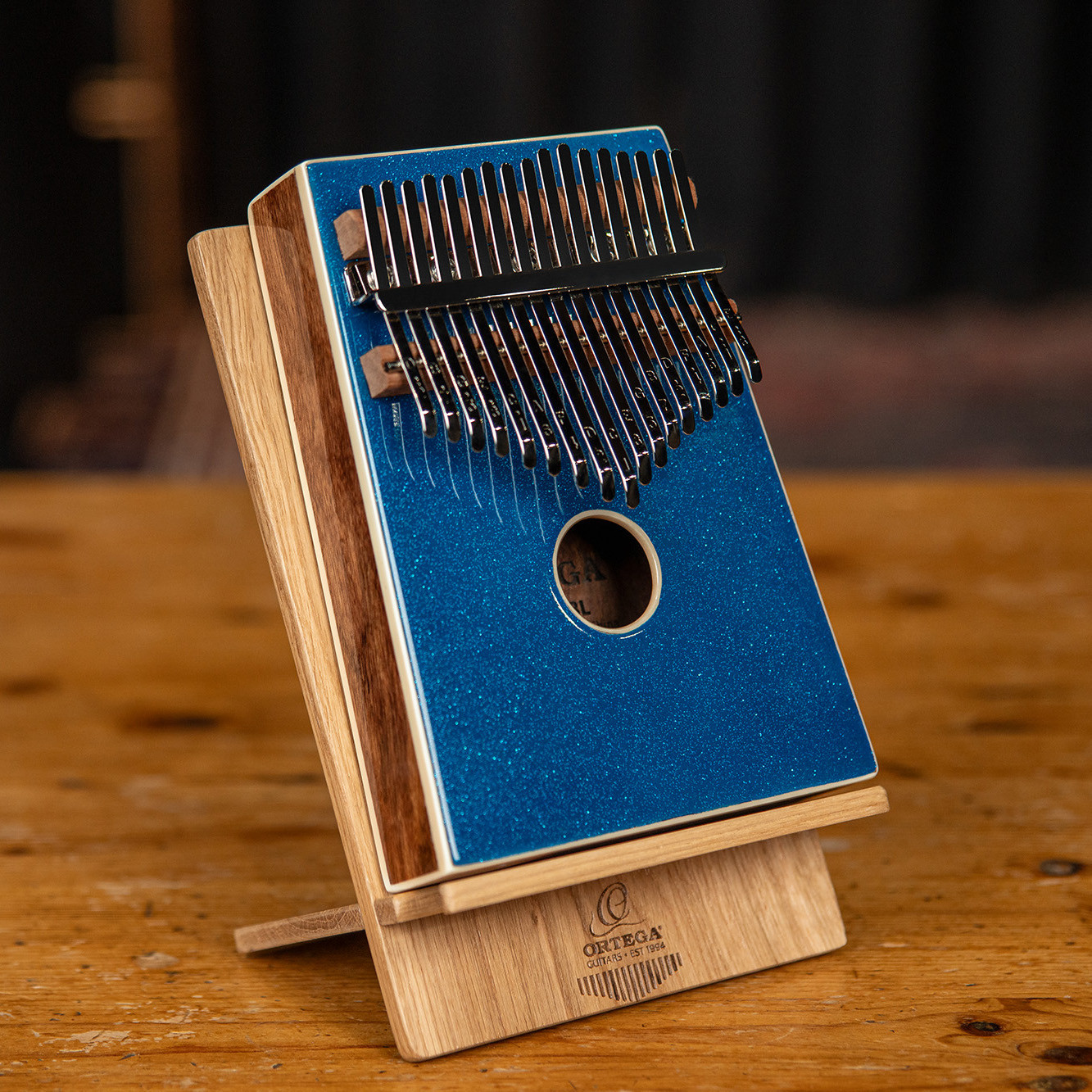 ORTEGA Percussion Series Acoustic Kalimba
 (OKB4-MBL)
