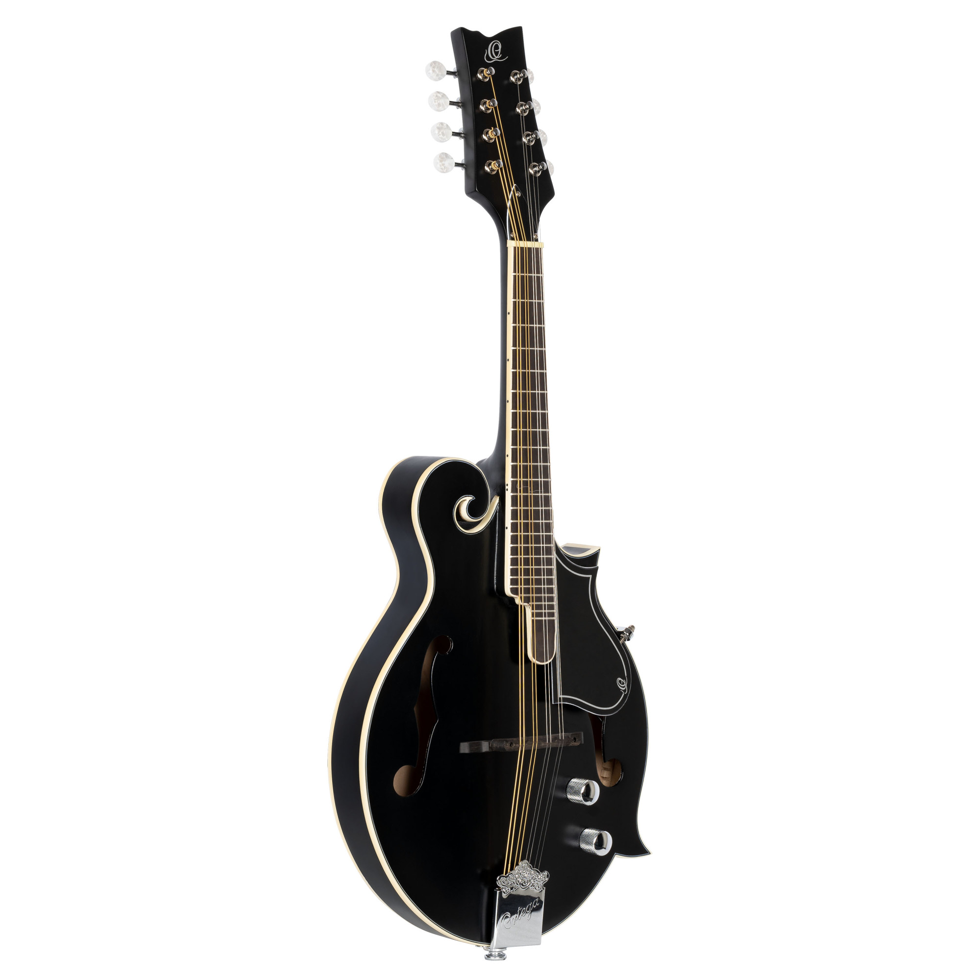 ORTEGA F-Style Series Mandoline 8 String - Spruce / Maple Black + Bag (RMFE40SBK)