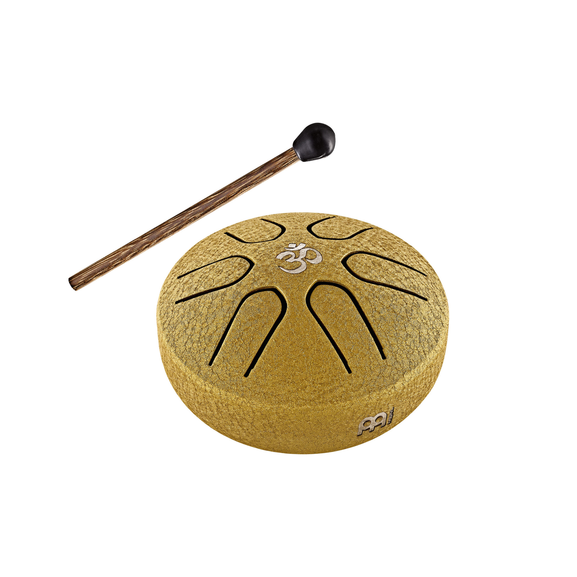 Meinl Sonic Energy 3" Pocket Steel Tongue Drum, A Dur, 6 Töne, 440 Hz, Om, Gold (PSTD3GOM)