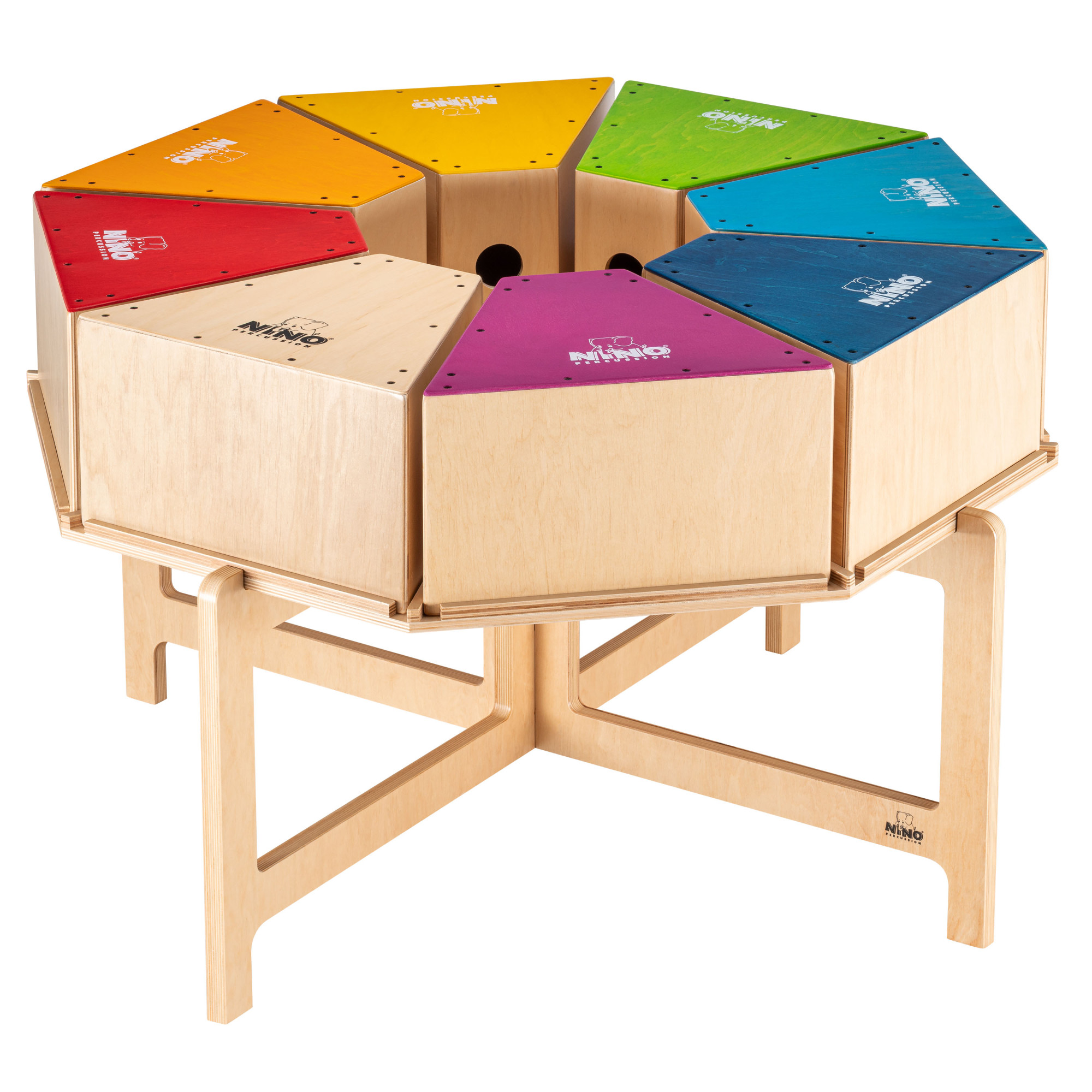 NINO Percussion DeLuxe Classroom Cajon Rhythmus Set (NINOSET954-2)