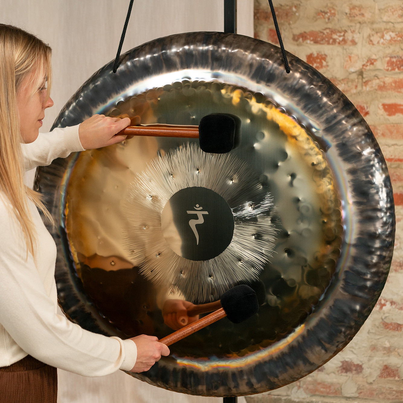 Meinl Sonic Energy Chakra Gong 36" - Solarplexus Chakra/126,22 Hz/H1 (B1) (G36NC3)