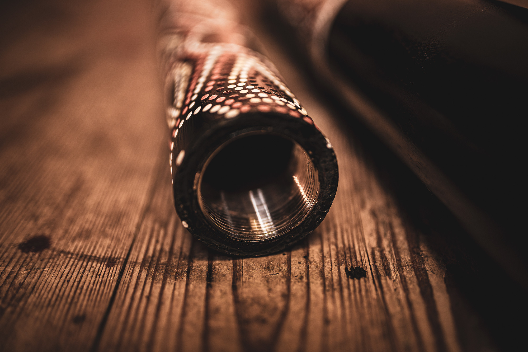 Meinl Sonic Energy Sliced Pro Didgeridoo - E Stimmung - Gepunktet (DDPROFPE)