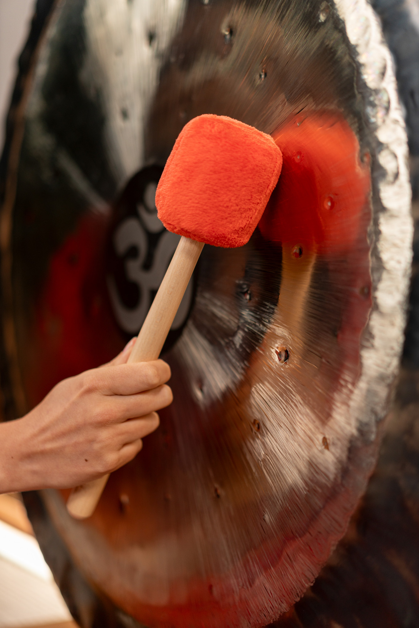 MEINL Sonic Energy Gong Mallet Small - Sweet Tangerine (MGM-S-ST)