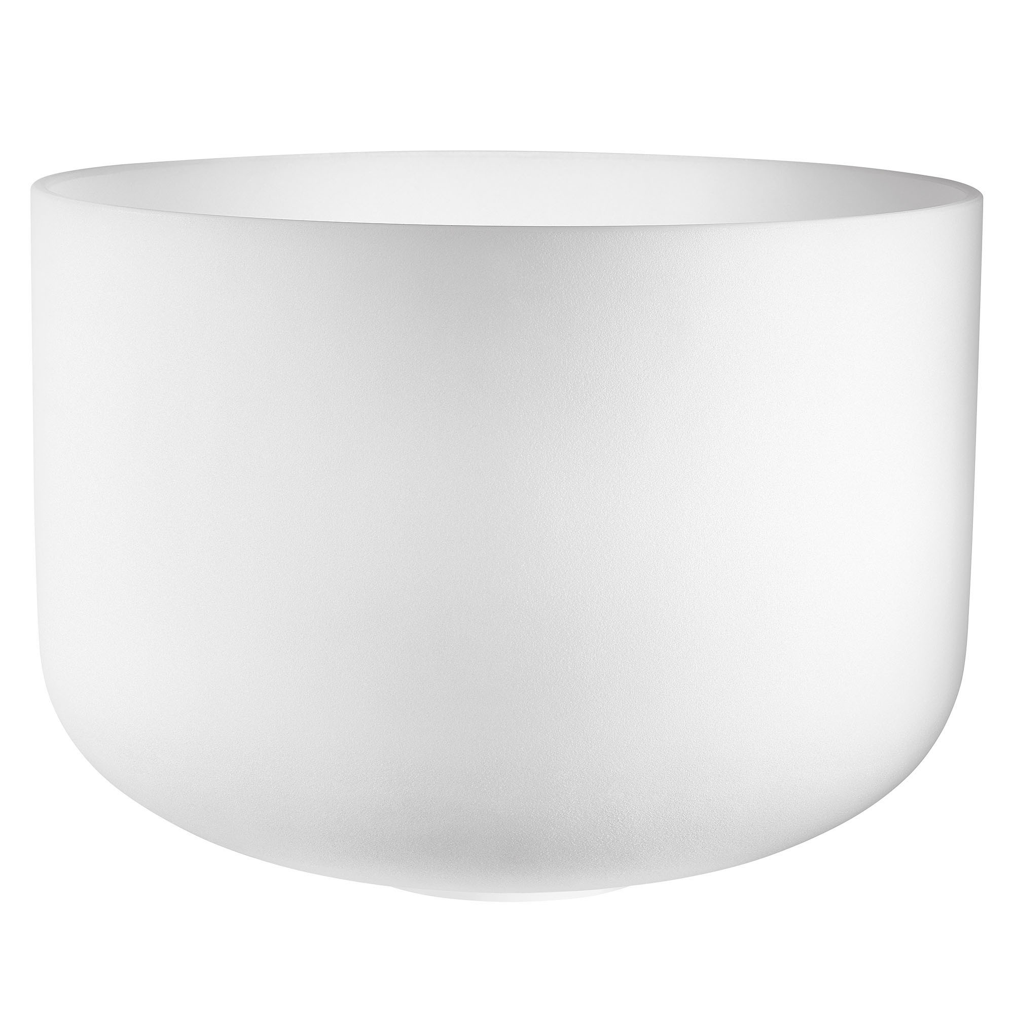 Meinl Sonic Energy 16" white-frosted Crystal Singing Bowl D3, 440 Hz, Sakralchakra  (CSBM16D3)