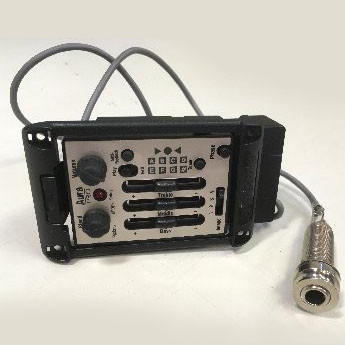 IBANEZ Aura Pro EQ Preamp for JSA20 - chrome (5AEQ80L)